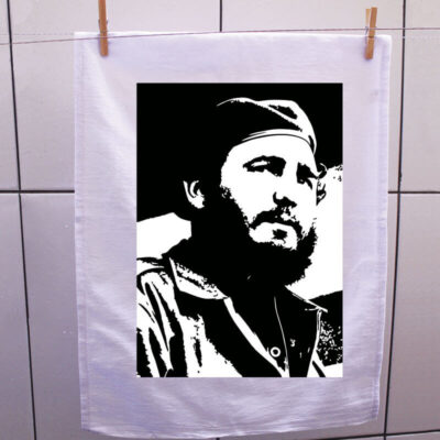Pano de prato - Fidel castro