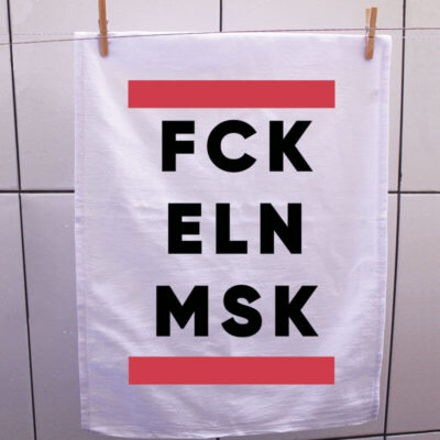 Pano de prato - Fuck Elon Musk