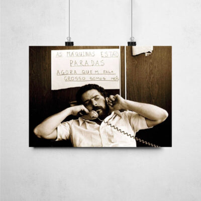 Poster - As máquinas estão paradas