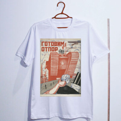 Camiseta de algodão - Fora Fascistas