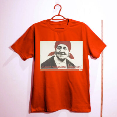 Camiseta de algodão - Feliz Aniversário, Komsomol!