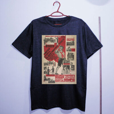 Camiseta de algodão - Propaganda para jovens pioneiros comunistas