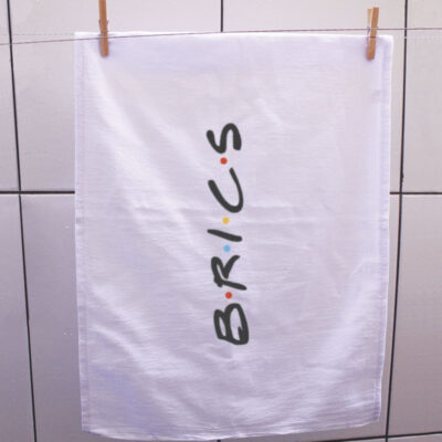 Pano de prato - B.R.I.C.S (BRICS)