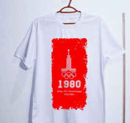 Camiseta - Moscow 1980