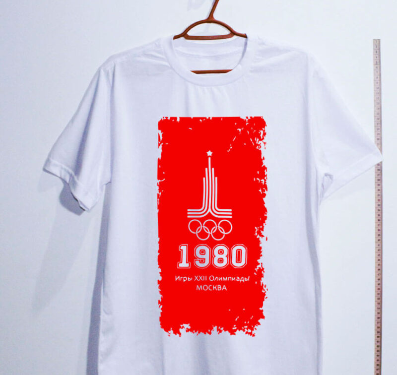 Camiseta - Moscow 1980