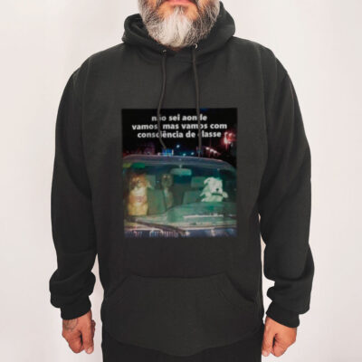 Moletom com capuz - Não sei aonde vou