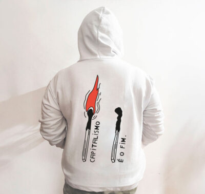 Moletom com capuz - Capitalismo é o fim