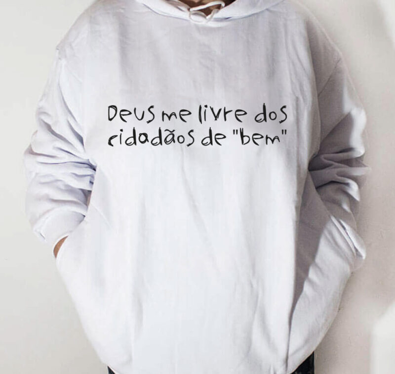 Moletom com capuz - Deus me livre do cidadão de bem - Imagem 4