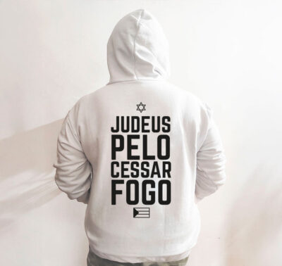 Moletom com capuz - Judeus pelo cessar fogo