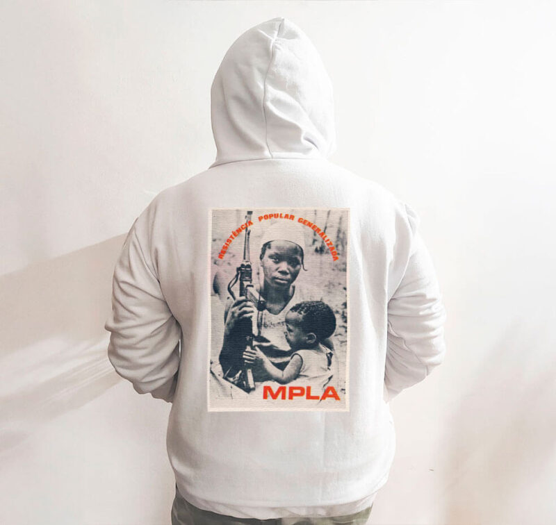 Moletom com capuz - Resistencia popular Generalizada - MPLA - Imagem 6