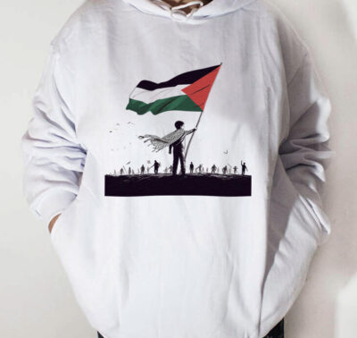 Moletom com capuz - Viva o povo palestino