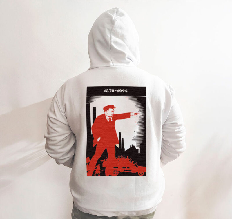 Moletom com capuz - Aniversário de Lenin - Imagem 5
