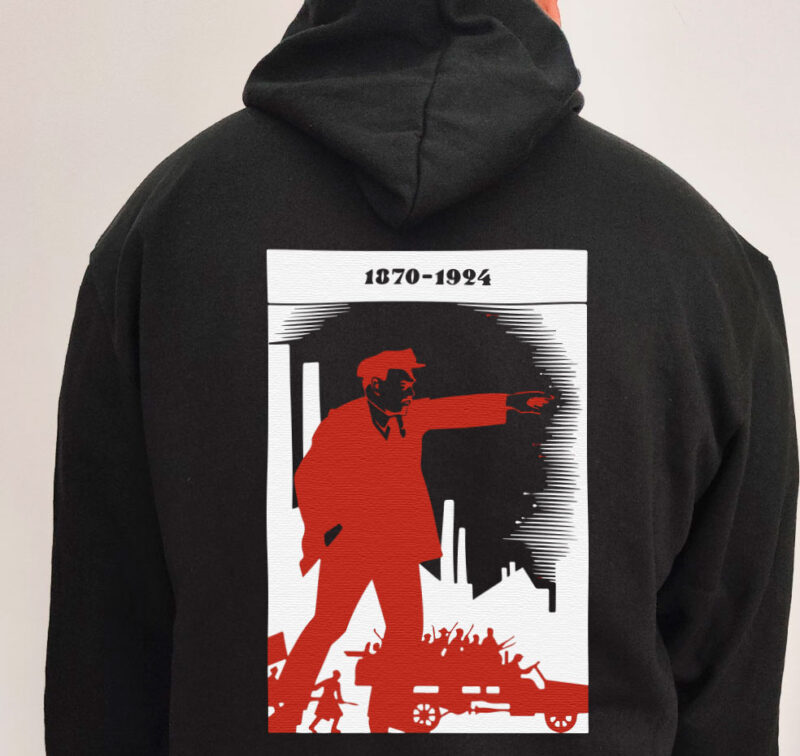 Moletom com capuz - Aniversário de Lenin