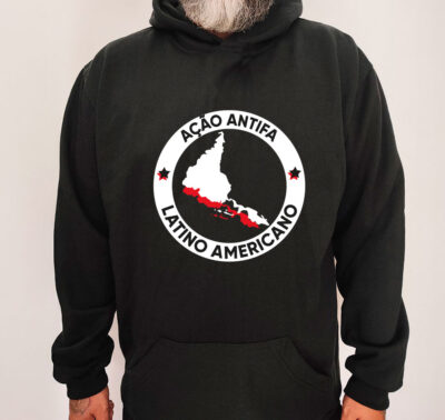 Moletom com capuz - Ação antifa - Latino
