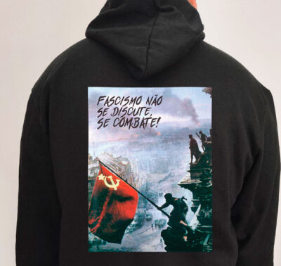Moletom com capuz - Fascismo não se debate