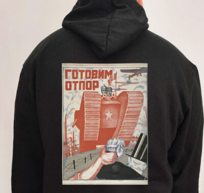 Moletom com capuz - Fora Fascistas