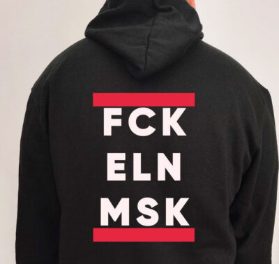 Moletom com capuz - Fuck Elon Musk