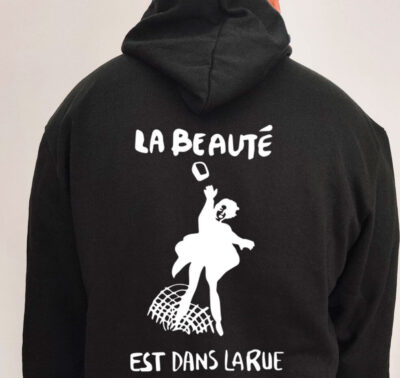 Moletom com capuz - La Beatue est dans larue