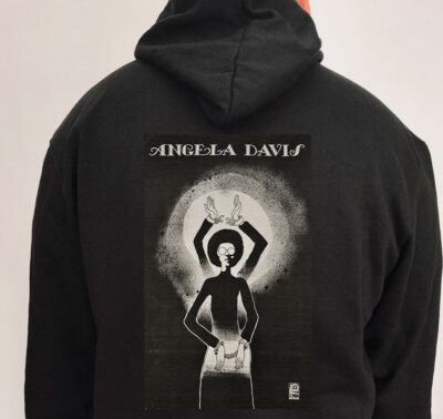 Moletom com capuz - Libertar as correntes - Angela Davis