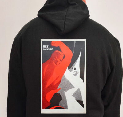 Moletom com capuz - Não ao racismo