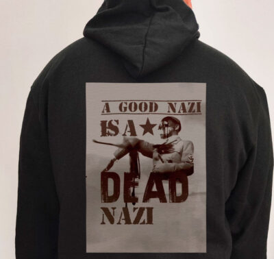 Moletom com capuz - Nazi bom é nazi morto