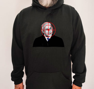 Moletom com capuz - Netanyahu - Açougueiro de Gaza