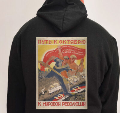 Moletom com capuz - O Caminho para a Revolução Russa e a Revolução Mundial