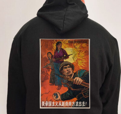 Moletom com capuz - O imperialismo americano deve ser expulso do sul do Vietnã