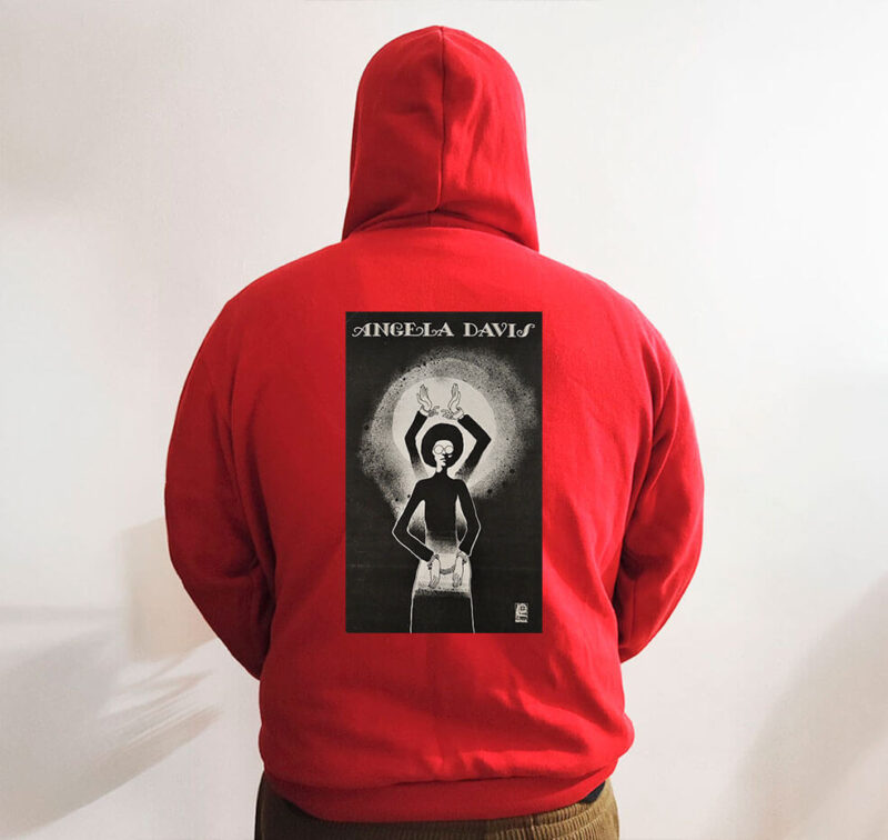 Moletom com capuz - Angela Davis - Libertar as corrente - Imagem 5