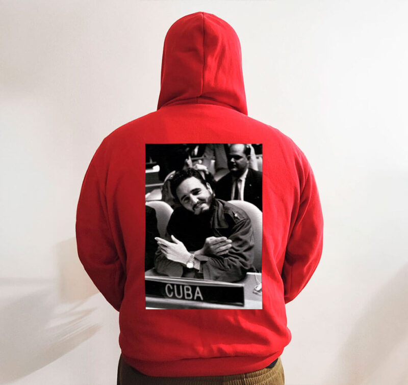 Moletom com capuz - Comandante Fidel - Imagem 5