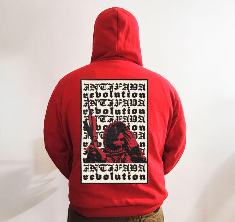 Moletom com capuz - Intifada Revolution - Imagem 5