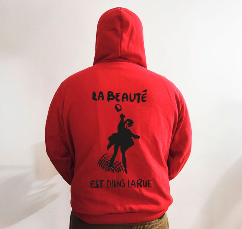 Moletom com capuz - La Beatue est dans larue - Imagem 5