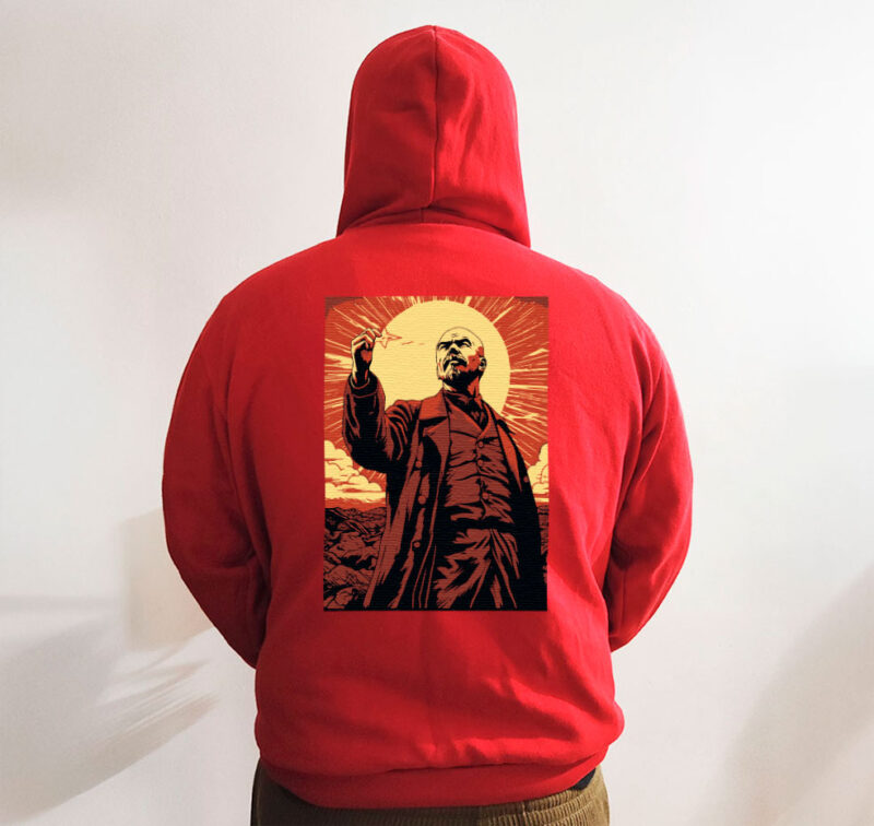 Moletom com capuz - Lenin - Imagem 5
