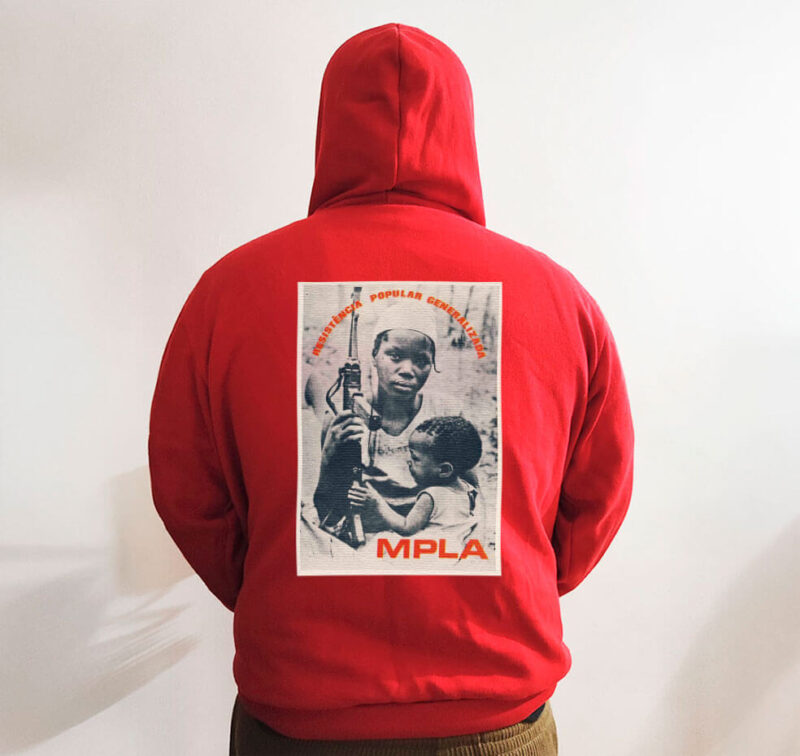 Moletom com capuz - Resistencia popular Generalizada - MPLA - Imagem 7
