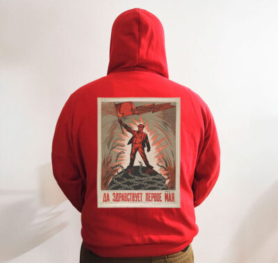 Moletom com capuz - Primeiro de maio por Lenin