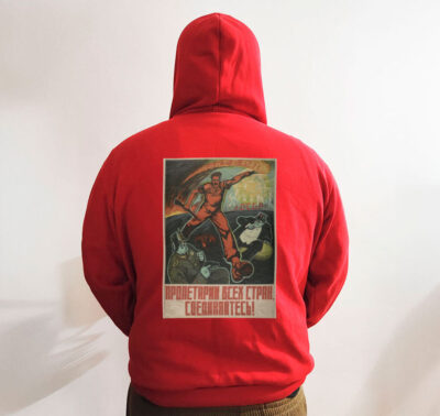 Moletom com capuz - Proletarios do mundo univos