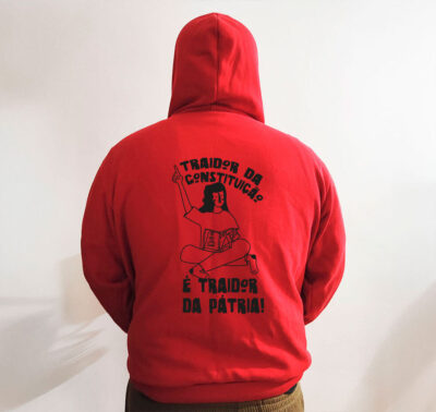 Moletom com capuz - Traidor da Constituição é Traidor da Pátria