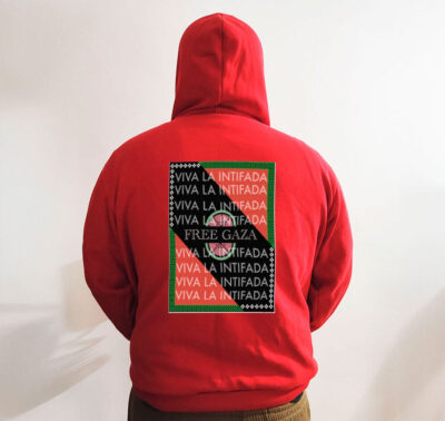 Moletom com capuz - Viva la intifada