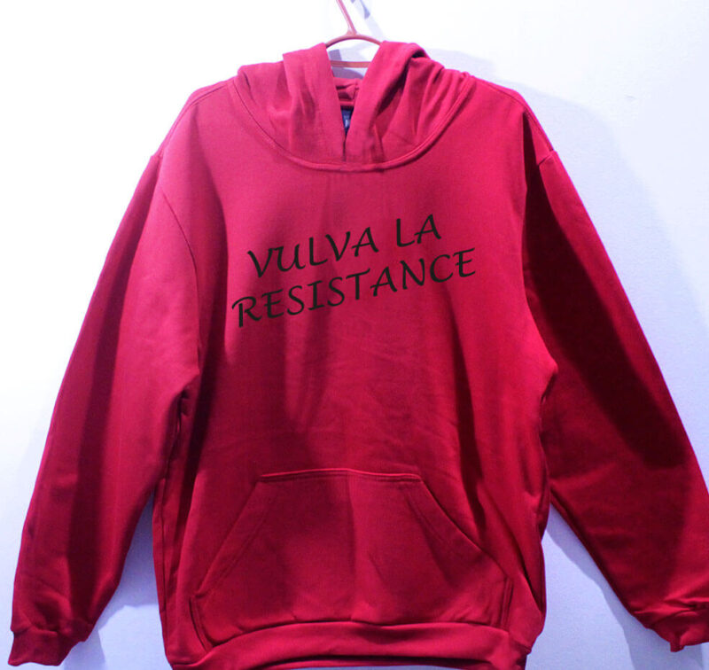Moletom com capuz - Vulva la resistance - Imagem 2