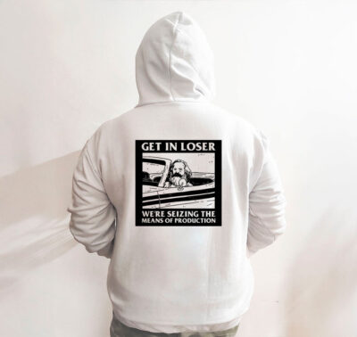 Moletom com capuz - Get in loser