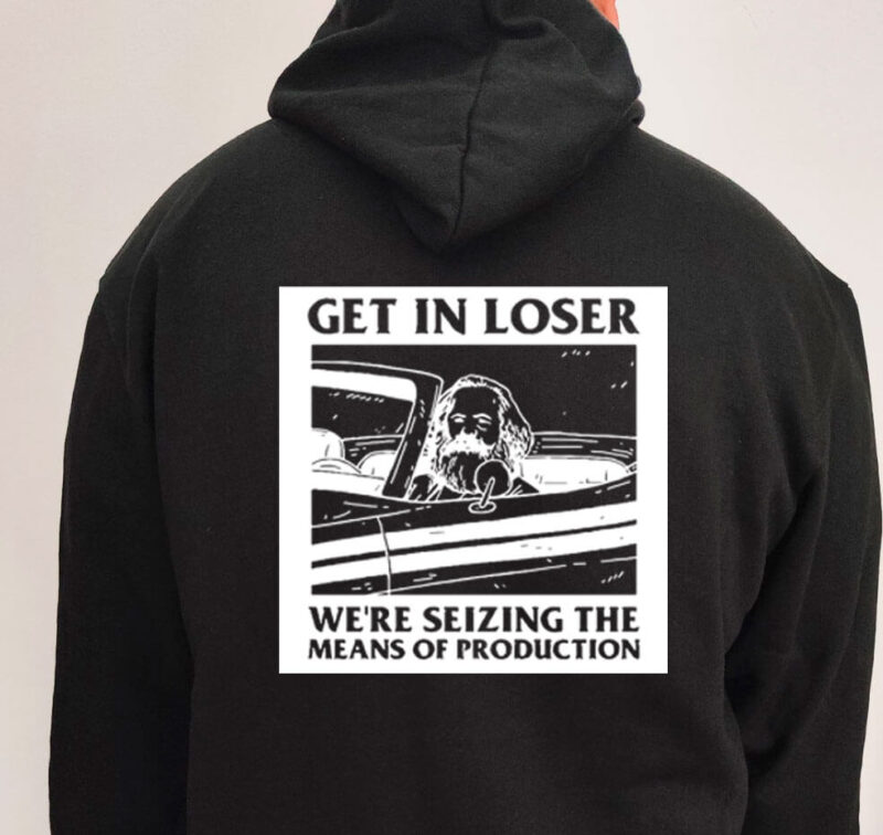 Moletom com capuz - Get in loser - Imagem 6
