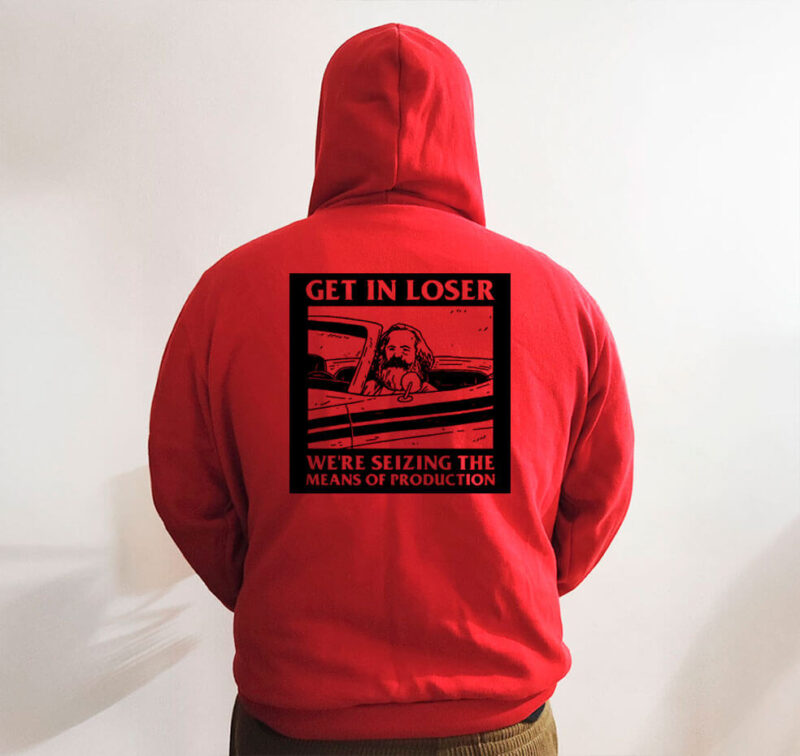 Moletom com capuz - Get in loser - Imagem 5