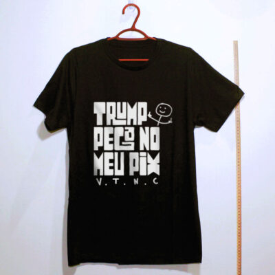 Camiseta de algodão - Pega no meu pix