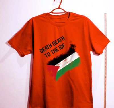Camiseta Oversized - Death Death to the IDF
