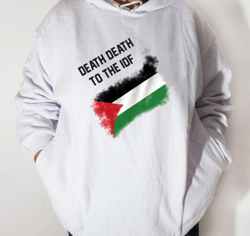 Moletom com capuz - Death Death to the IDF - Imagem 4