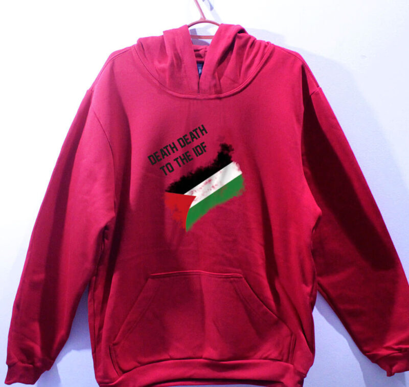 Moletom com capuz - Death Death to the IDF - Imagem 3