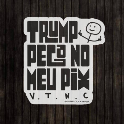 Adesivo - Pega no meu pix