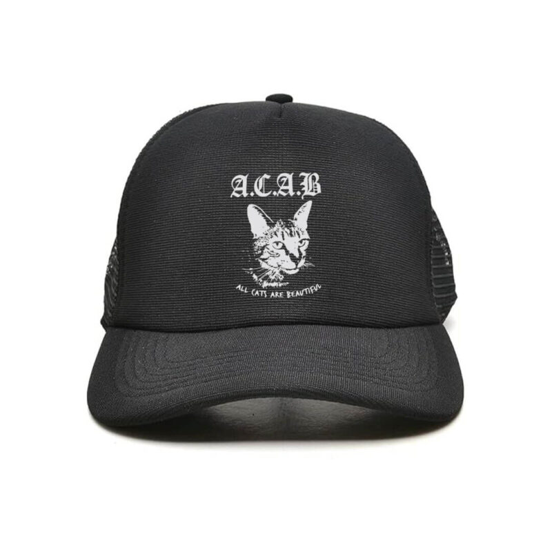 Boné trucker - A.C.A.B – All cats are Beatifull - Imagem 3