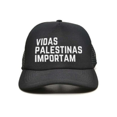 Boné trucker - Vidas Palestinas Importam