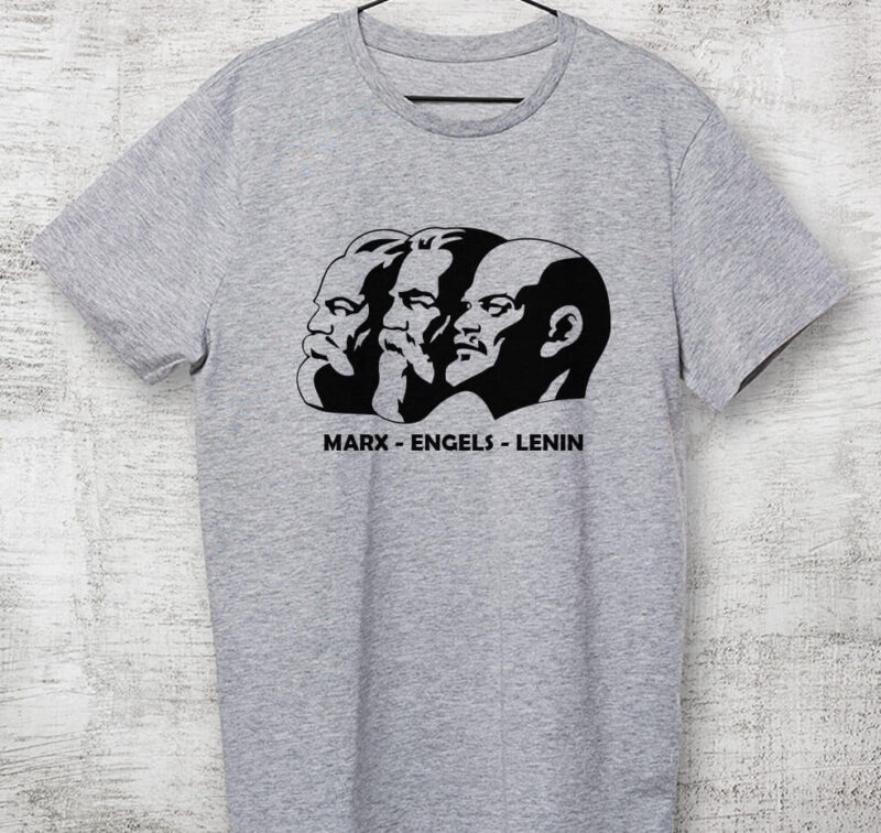 Camiseta - Marx, Engels e Lenin - Imagem 5